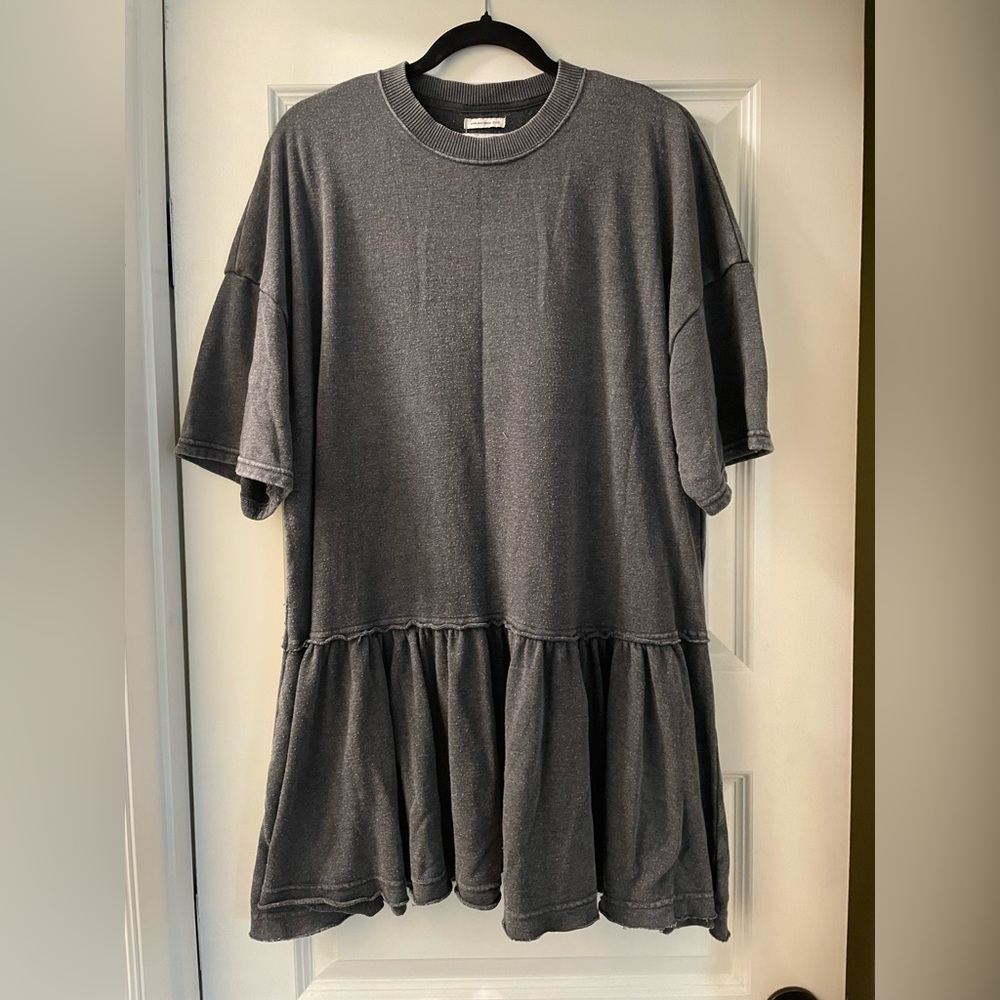 American Eagle Jegging fit charcoal grey Oversized